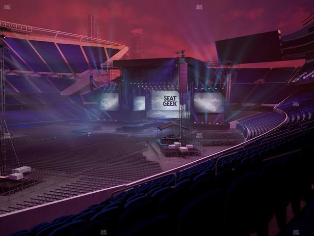 Soldier Field - Section 215 Club Seat View