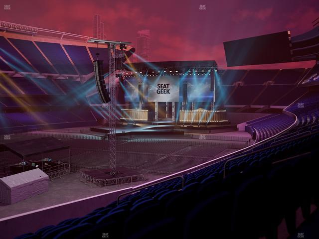 Soldier Field - Section 215 Club Seat View