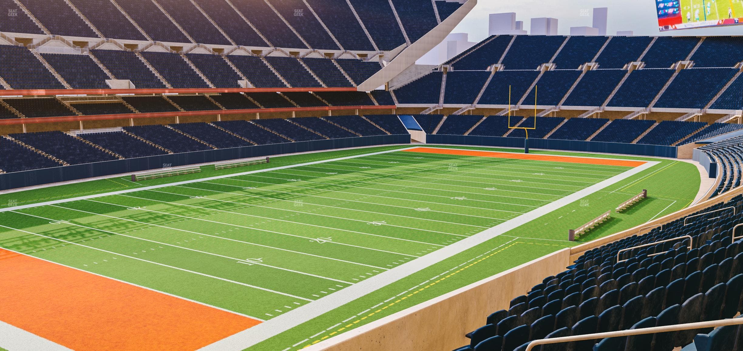 Soldier Field - Section 216 Club Seat View