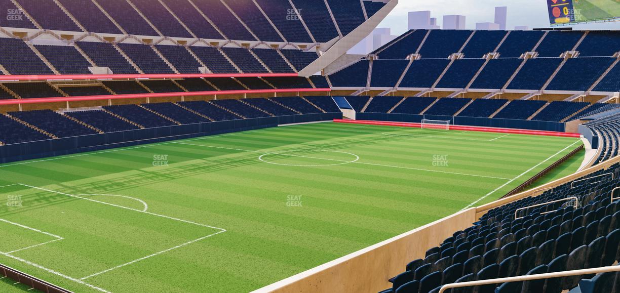 Soldier Field - Section 216 Club Seat View