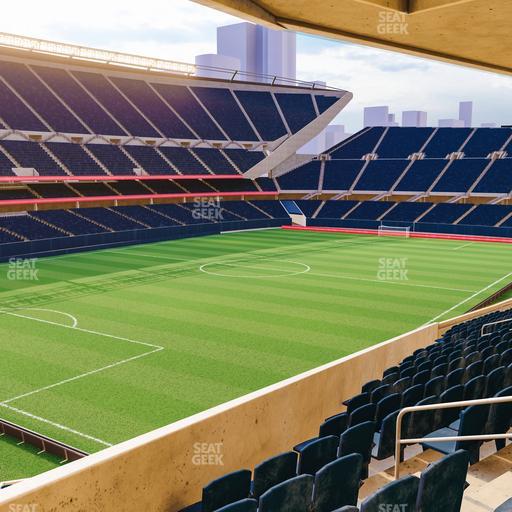 Soldier Field - Section 216 Club Seat View