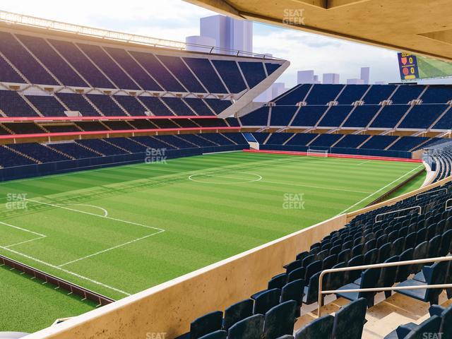 Soldier Field - Section 216 Club Seat View Soldier Field - Section 216 Club Seat View