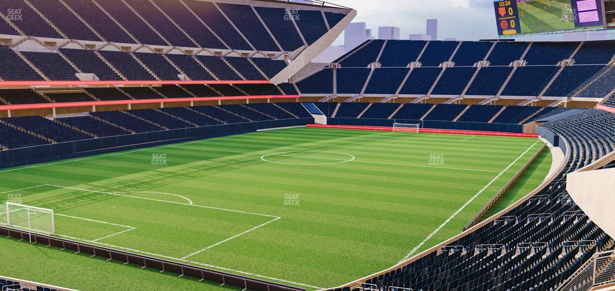 Soldier Field - Section 218 Seat View