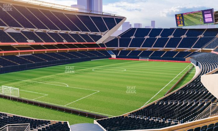 Soldier Field - Section 218 Seat View