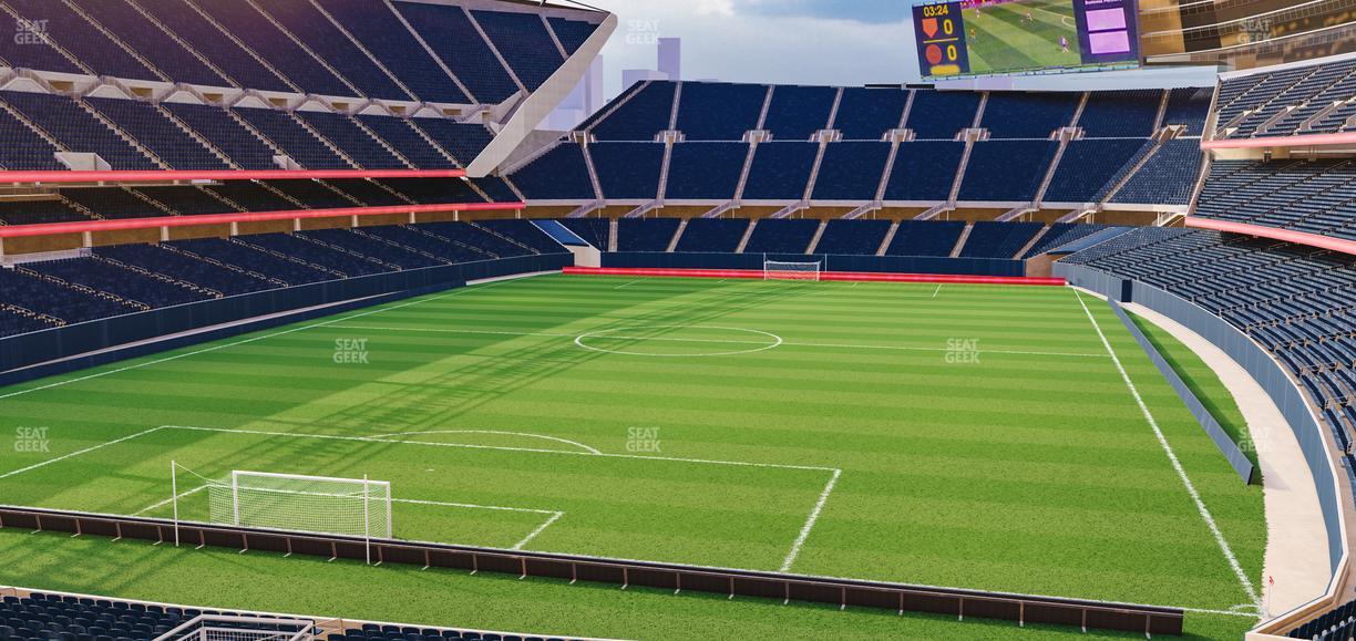 Soldier Field - Section 220 Seat View