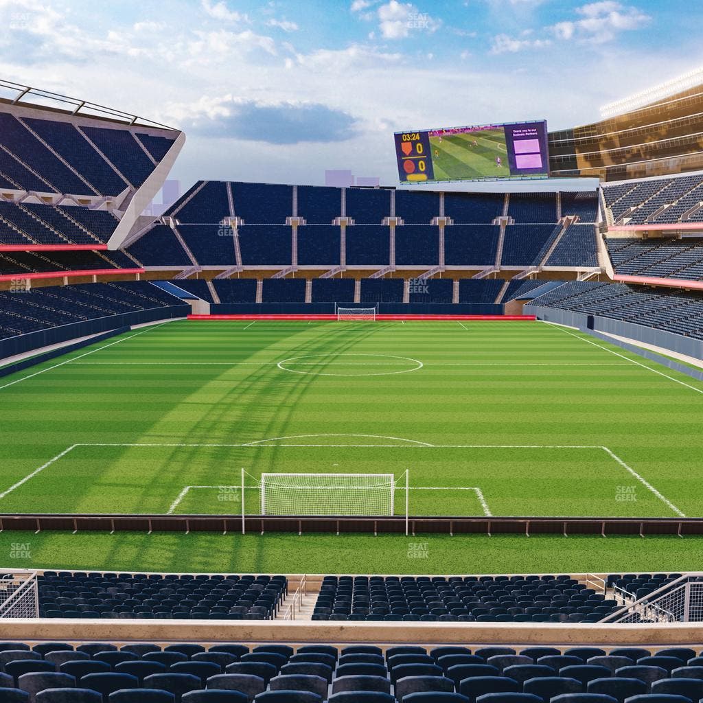 Soldier Field - Section 222 Seat View