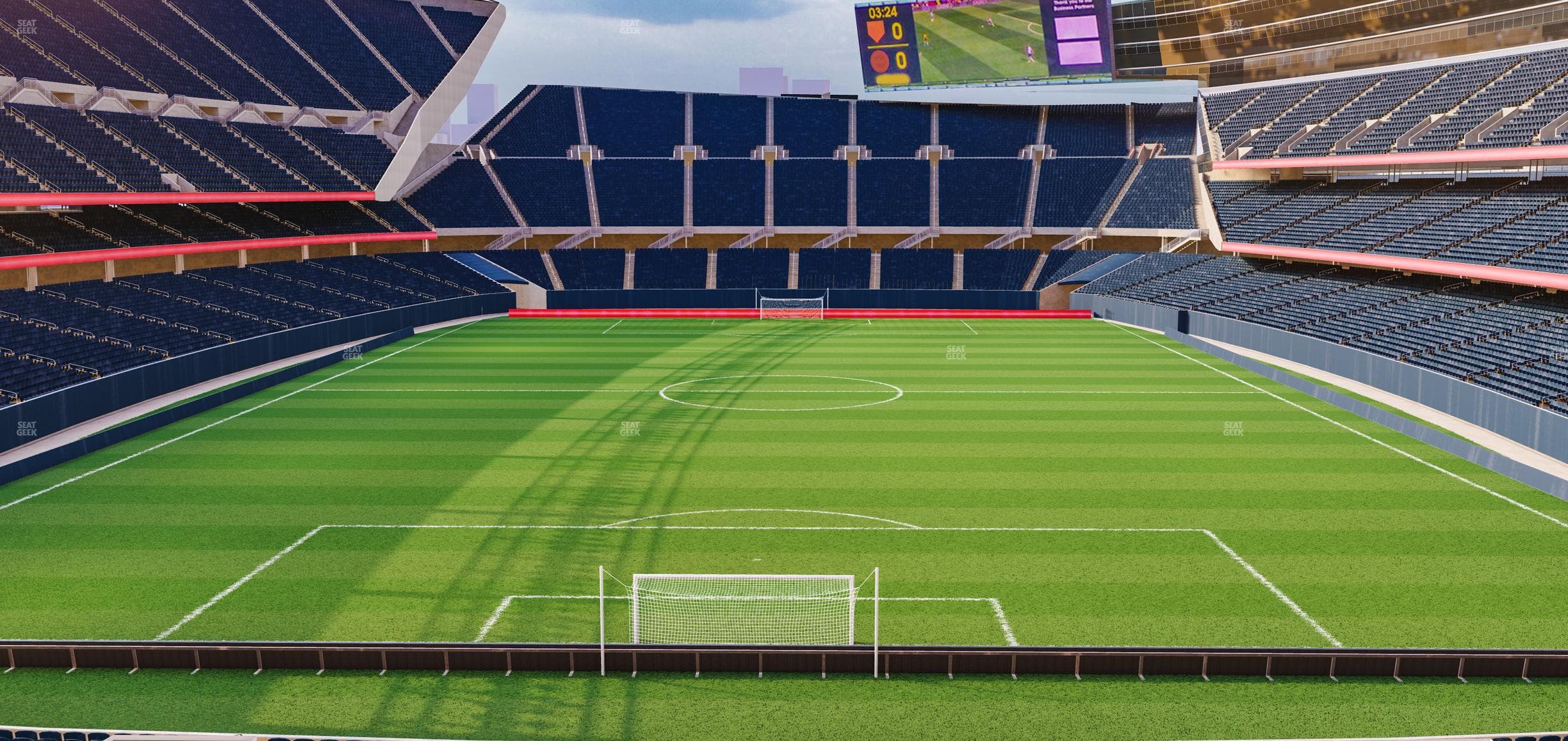 Soldier Field - Section 222 Seat View