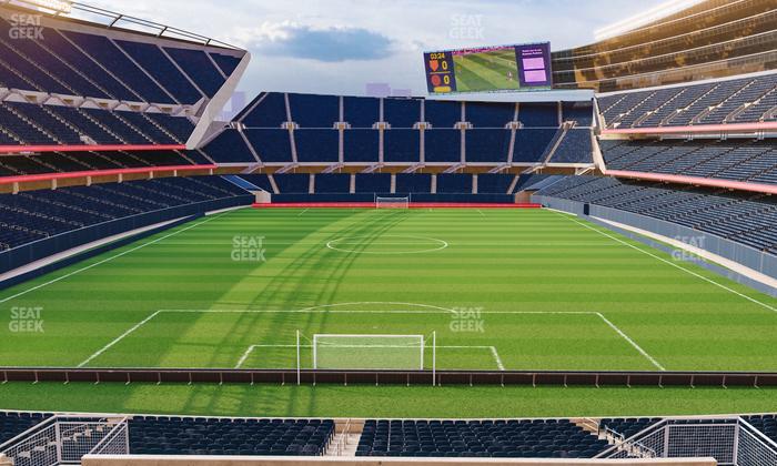 Soldier Field - Section 222 Seat View