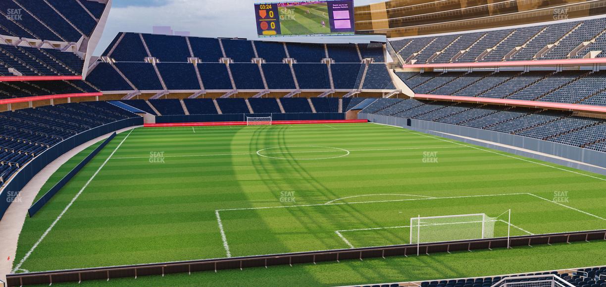 Soldier Field - Section 224 Seat View
