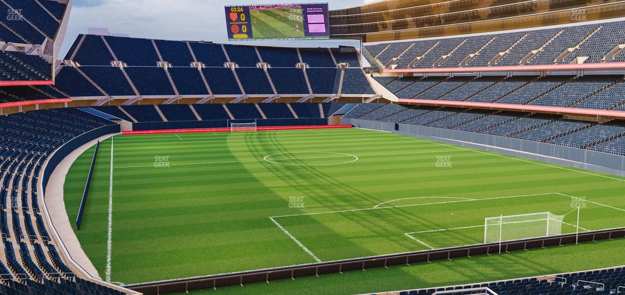 Soldier Field - Section 225 Seat View