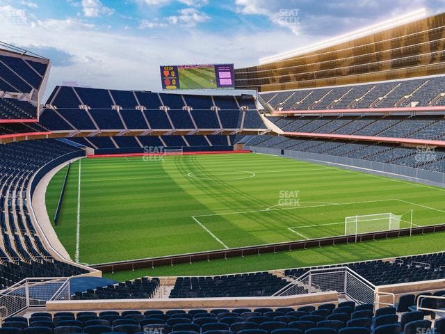 Soldier Field - Section 225 Seat View