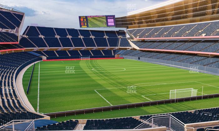 Soldier Field - Section 225 Seat View