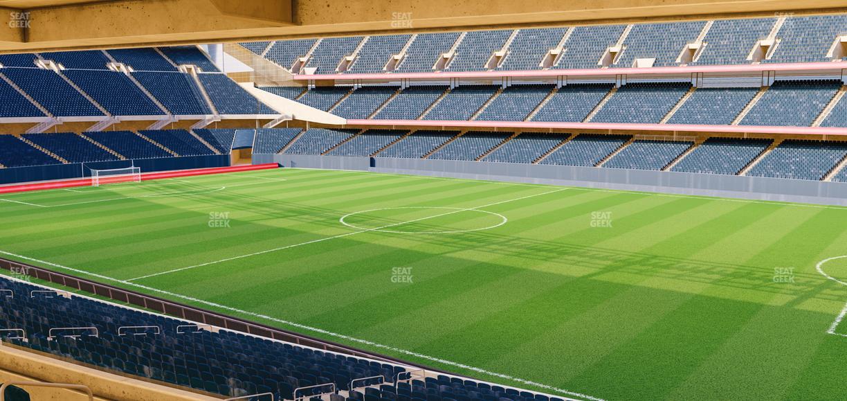 Soldier Field - Section 232 Seat View