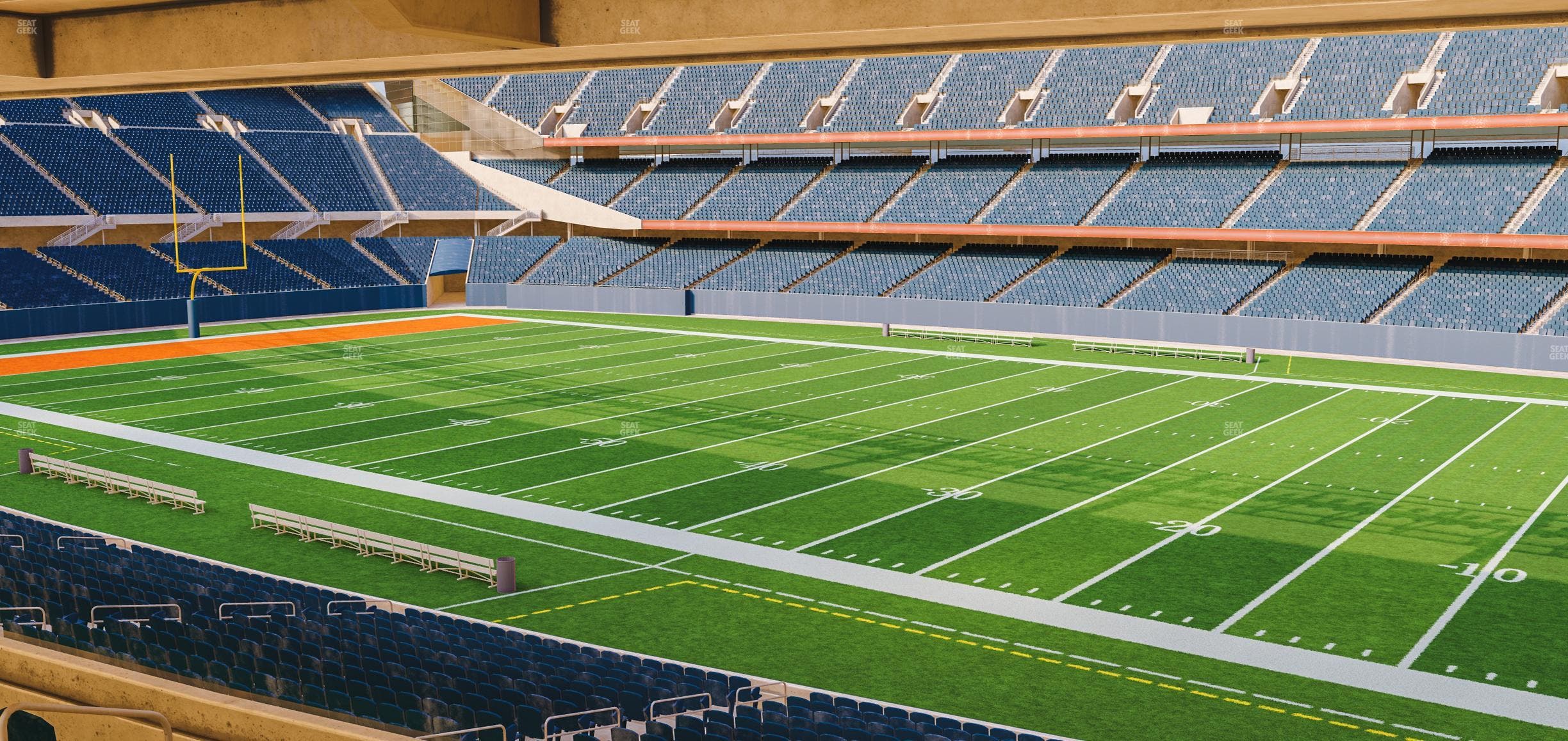 Soldier Field - Section 232 Seat View