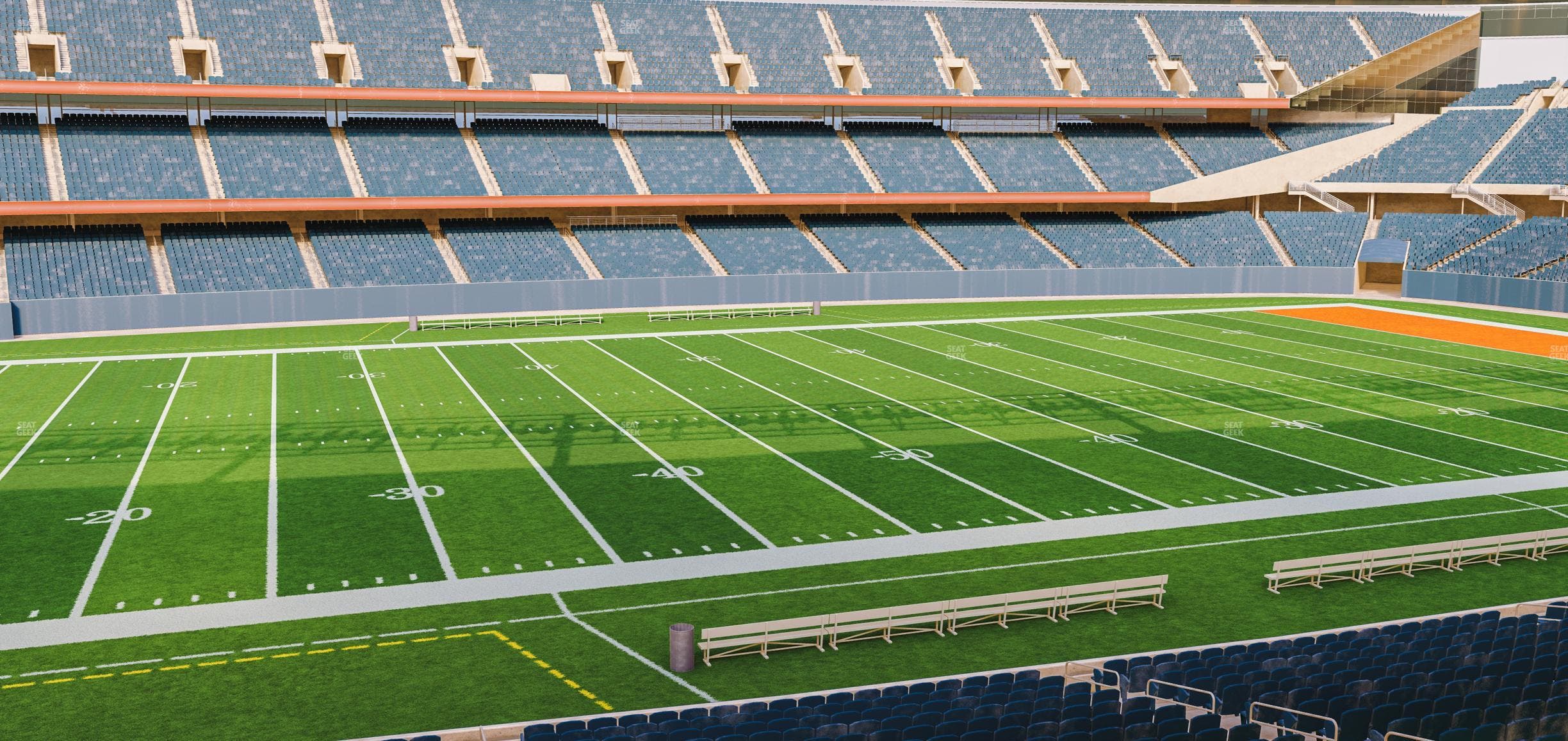 Soldier Field - Section 240 Seat View