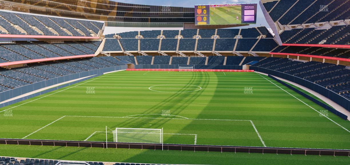 Soldier Field - Section 251 Seat View