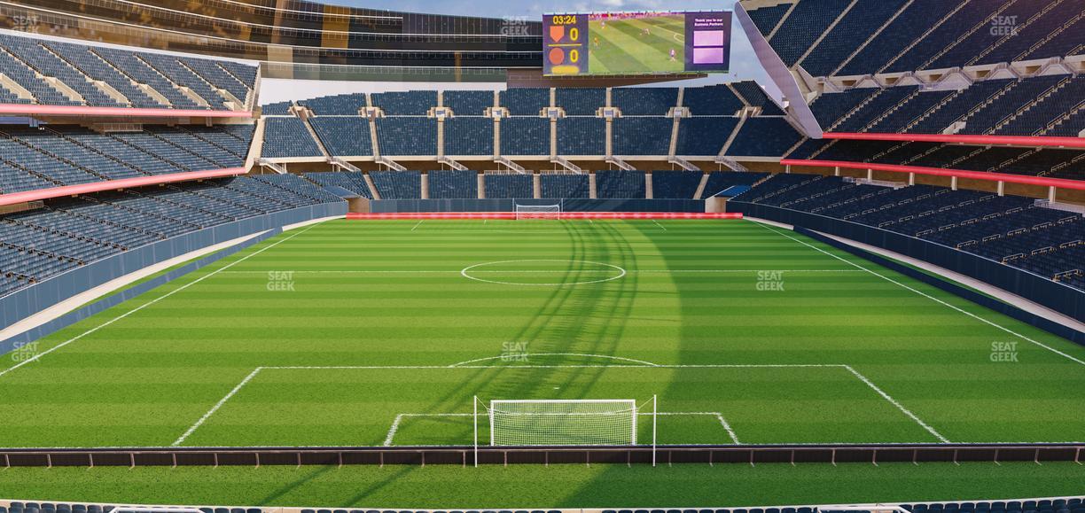 Soldier Field - Section 252 Seat View