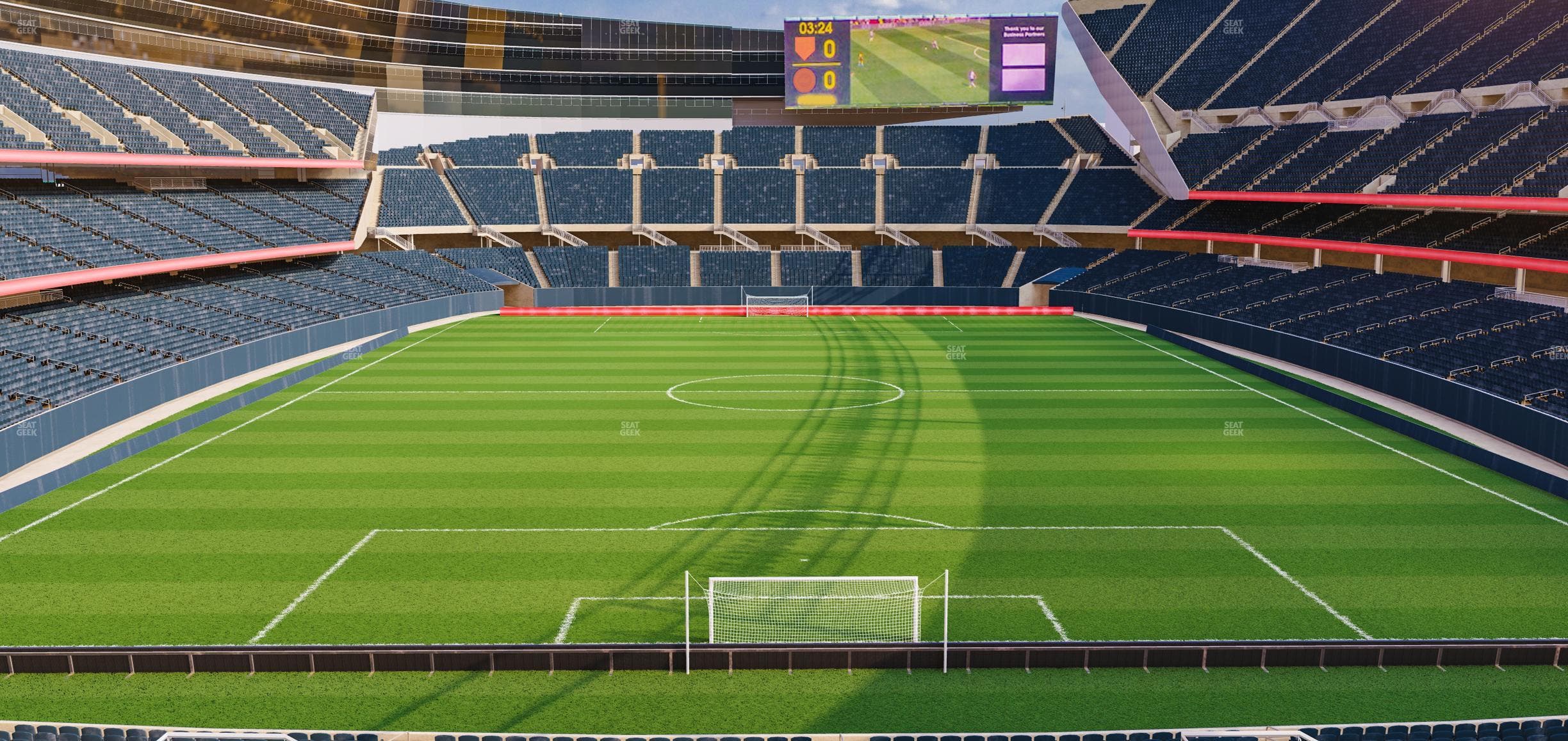 Soldier Field - Section 252 Seat View