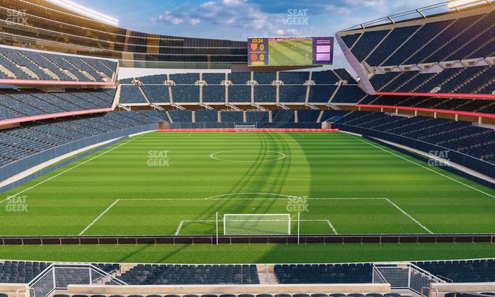 Soldier Field - Section 252 Seat View