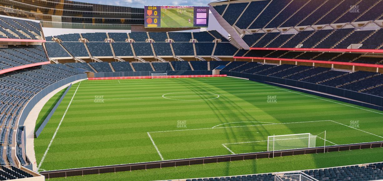 Soldier Field - Section 254 Seat View