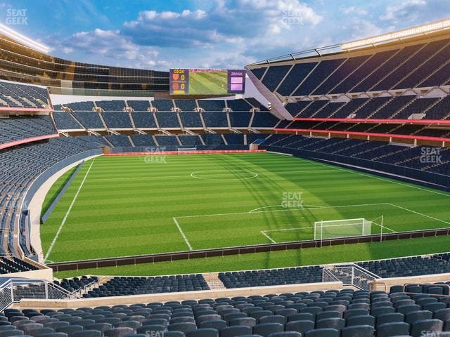Soldier Field - Section 254 Seat View