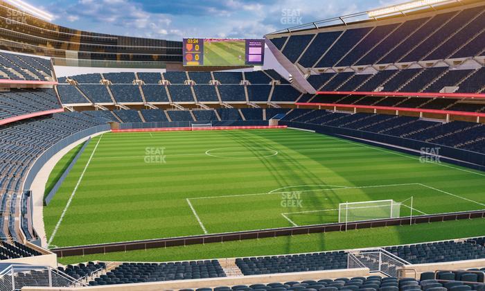 Soldier Field - Section 254 Seat View