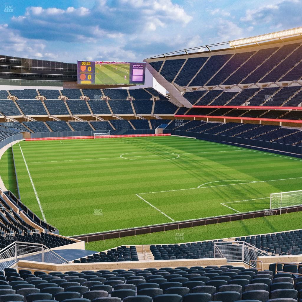 Soldier Field - Section 255 Seat View