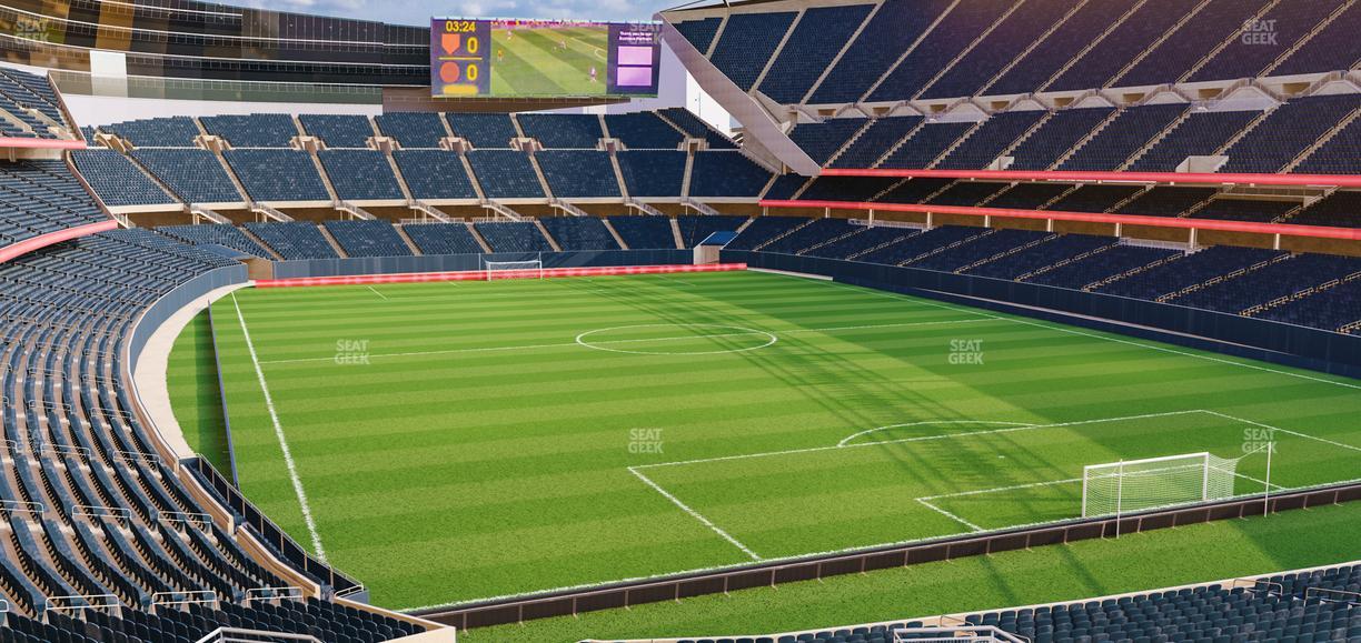 Soldier Field - Section 255 Seat View