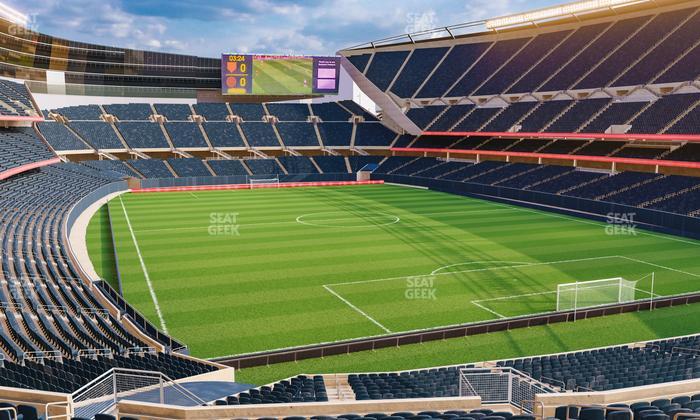 Soldier Field - Section 255 Seat View