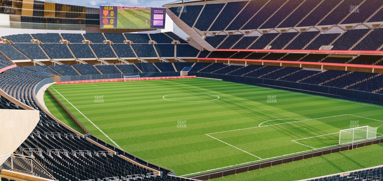 Soldier Field - Section 256 Seat View