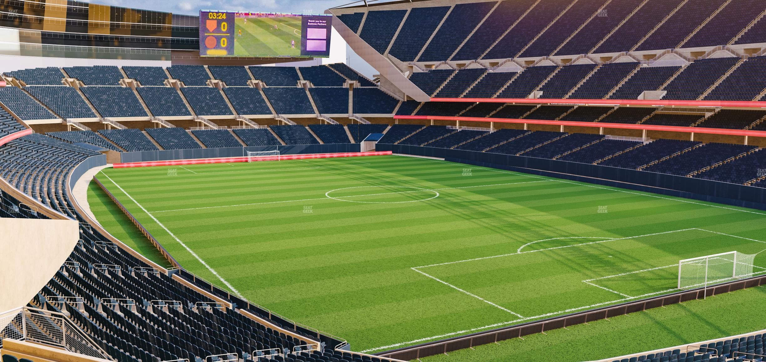 Soldier Field - Section 256 Seat View