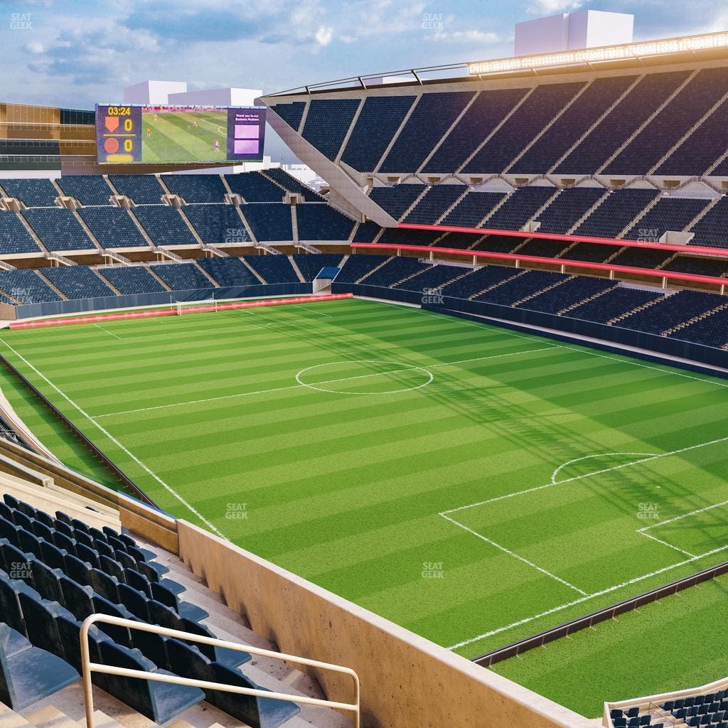 Soldier Field - Section 301 Club Seat View