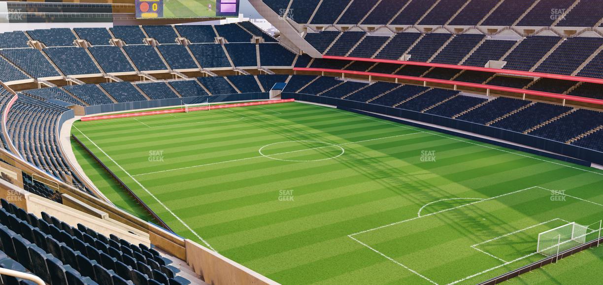 Soldier Field - Section 301 Club Seat View