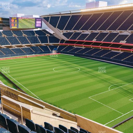 Soldier Field - Section 302 Club Seat View