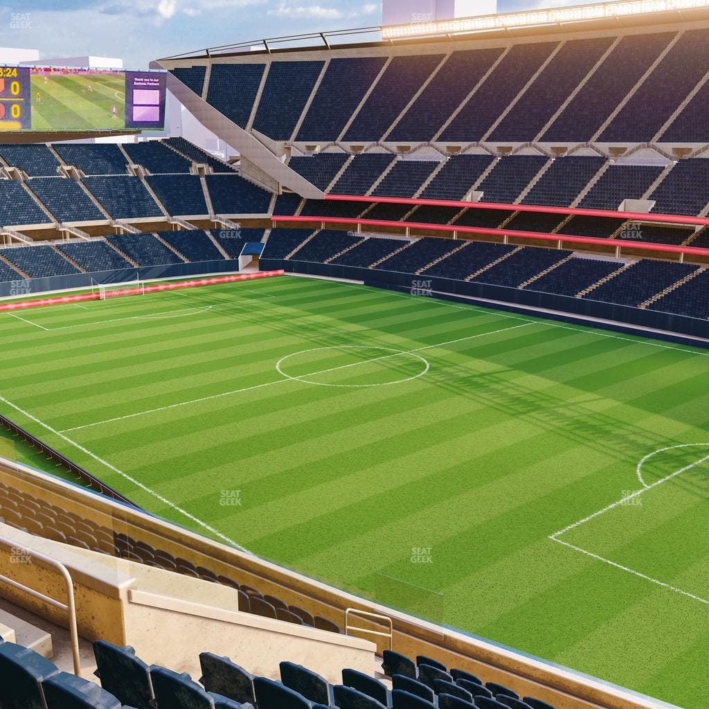 Soldier Field - Section 303 Club Seat View