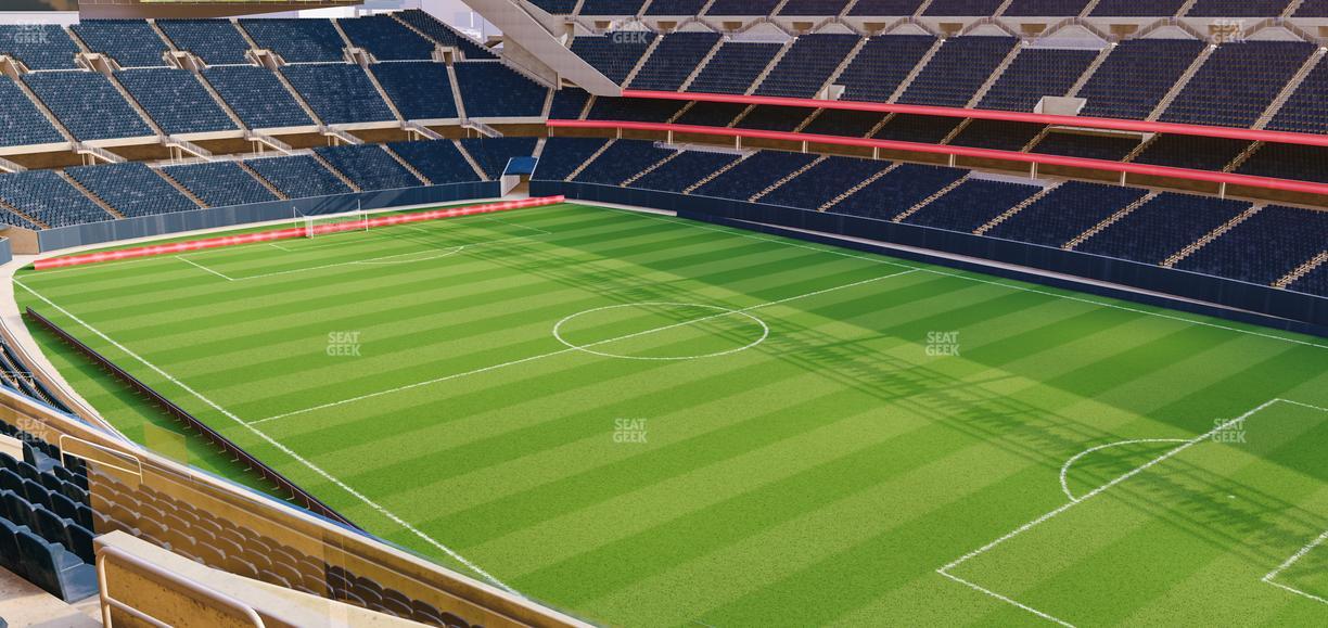 Soldier Field - Section 303 Club Seat View