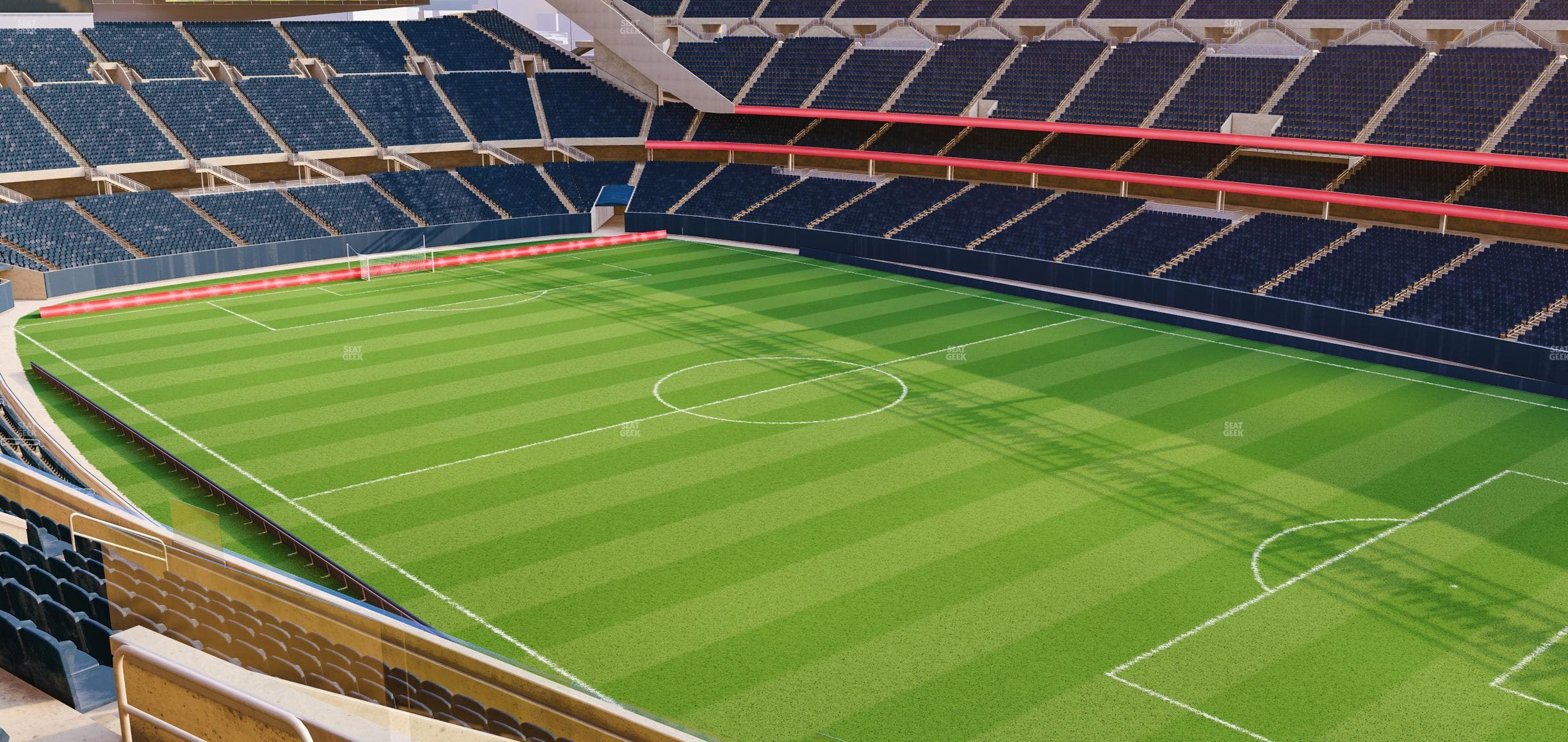 Soldier Field - Section 303 Club Seat View