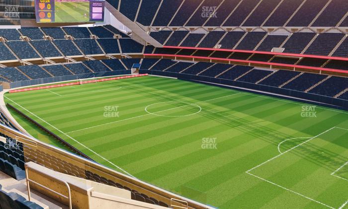 Soldier Field - Section 303 Club Seat View