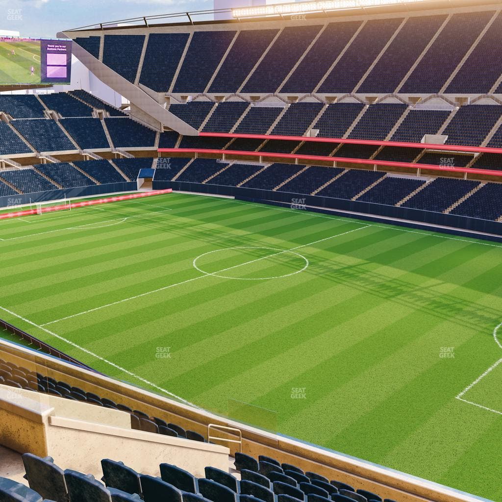 Soldier Field - Section 304 Club Seat View