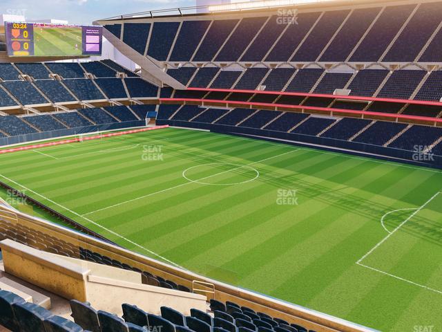 Soldier Field - Section 304 Club Seat View Soldier Field - Section 304 Club Seat View