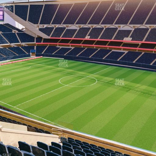 Soldier Field - Section 305 Club Seat View