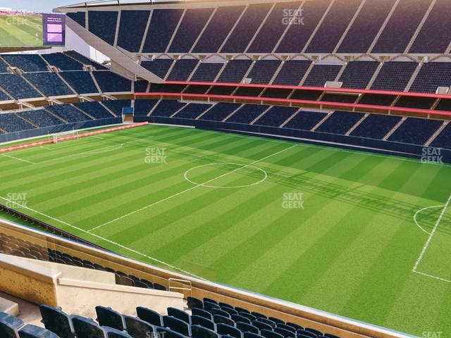 Soldier Field - Section 305 Club Seat View
