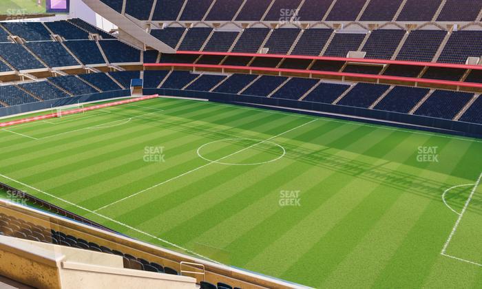 Soldier Field - Section 305 Club Seat View