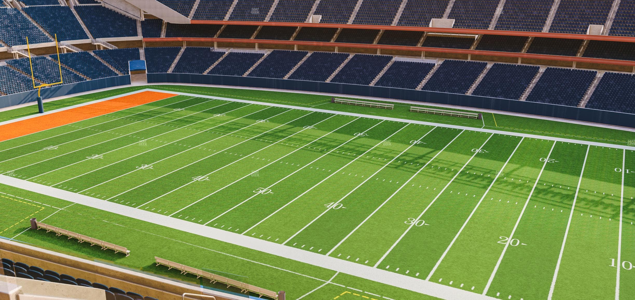Soldier Field - Section 306 Club Seat View