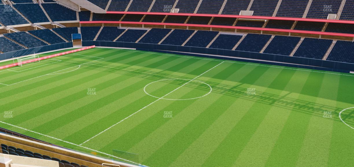 Soldier Field - Section 306 Club Seat View