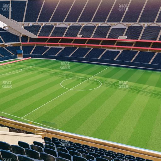 Soldier Field - Section 306 Club Seat View