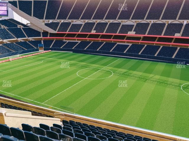 Soldier Field - Section 306 Club Seat View