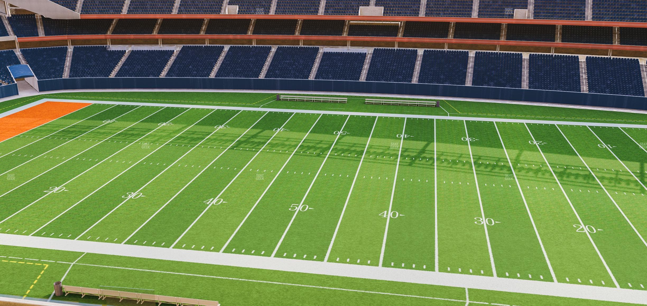 Soldier Field - Section 308 Club Seat View