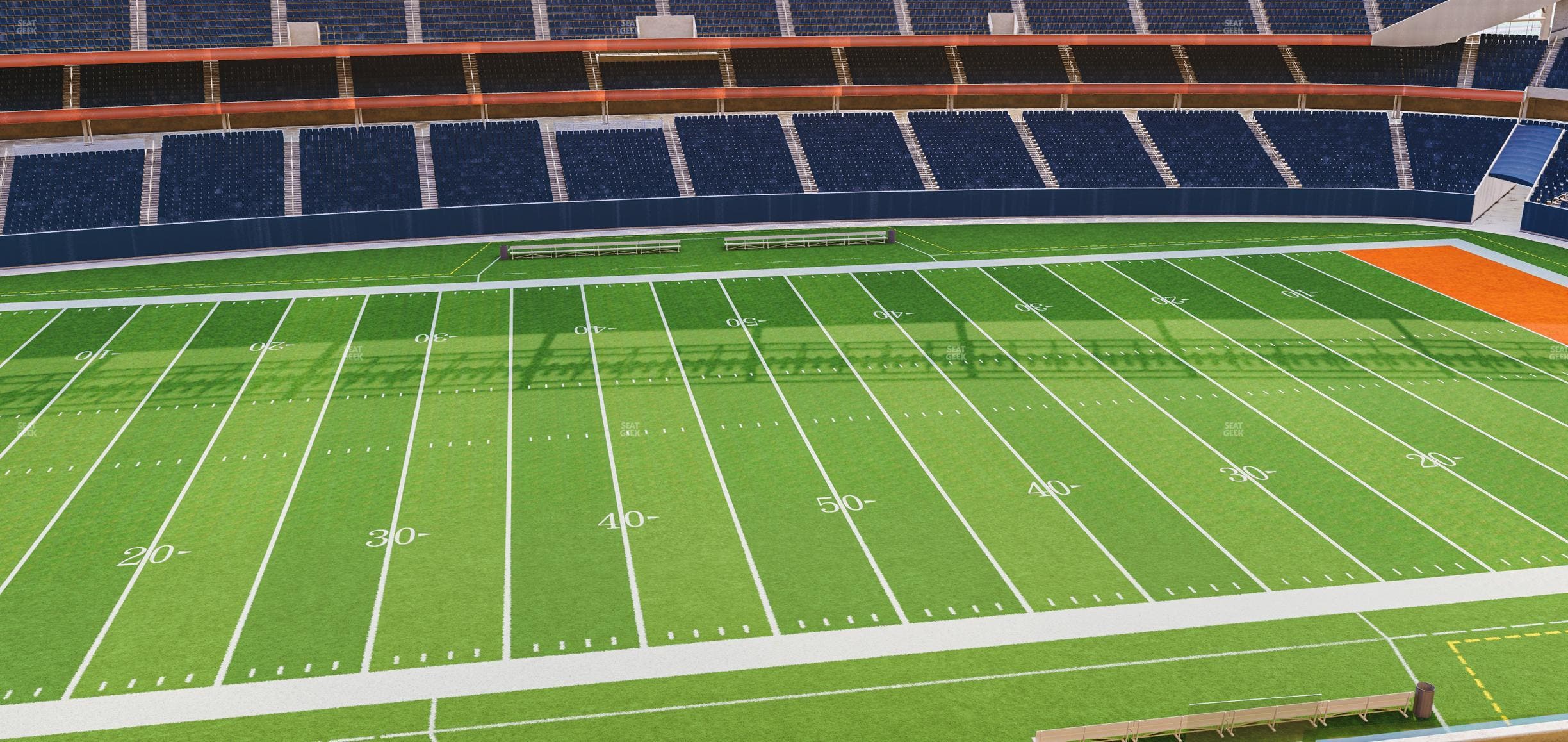 Soldier Field - Section 310 Club Seat View