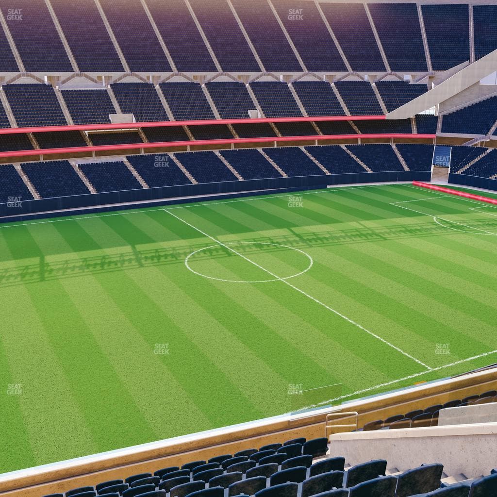 Soldier Field - Section 312 Club Seat View
